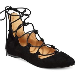 Nine West Lace Flats Never Worn